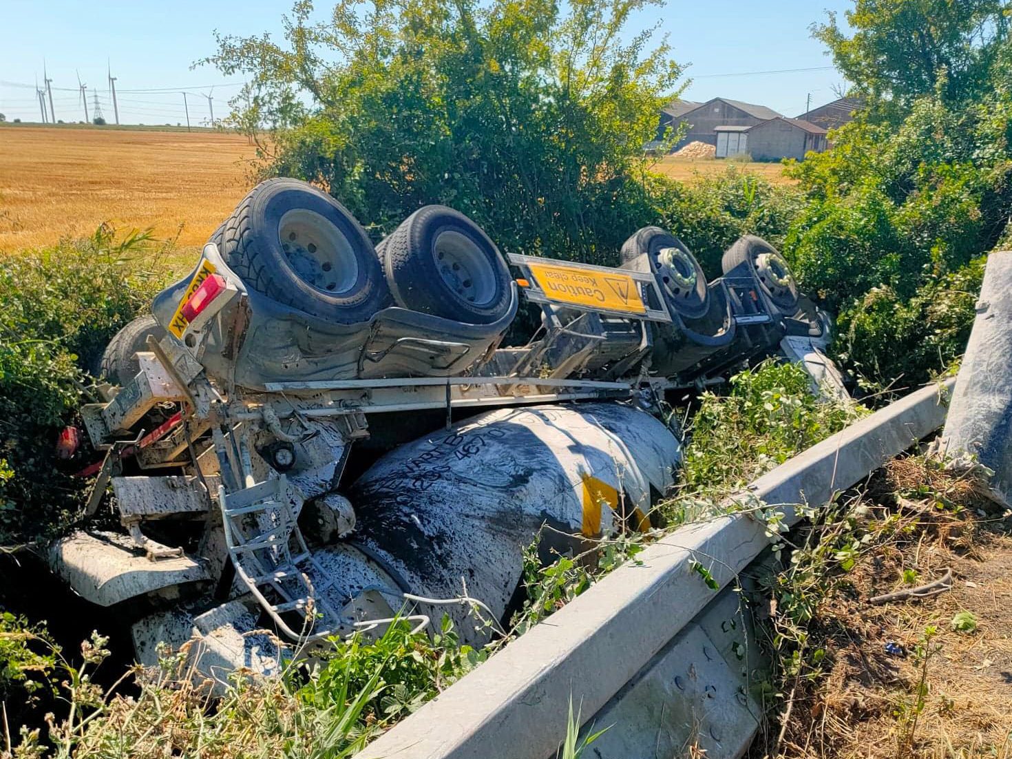 Cement lorry closes A259 Rye News